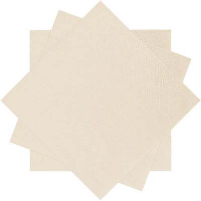 300 Count Milky White Beverage Napkins,2-Ply Milky White Cocktail Napkins,Disposable Party Napkins for Dinner Wedding Birthday Party Graduation