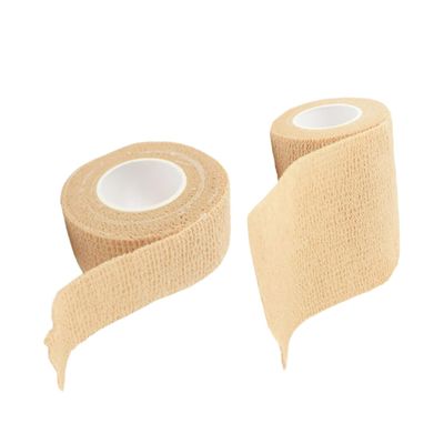 2pcs Elastic Self Adhesive Bandages Flexible Compression Rolls for Sports Skin-Friendly Breathable and Easy to Use for First Aid and Injury Support