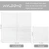 300 Count White Beverage Napkins,2-Ply White Cocktail Napkins,Disposable Party Napkins for Dinner Wedding Birthday Party Graduation view 2