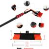 3.6-11m Telescopic Brush Water Fed Telescopic Brush Water Fed Pole Kit Window Cleaning Pole Extendable Cleaner Conservatory Roof for Photovoltaic Panel Cleaning Trucks Windows view 3