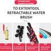 3.6-11m Telescopic Brush Water Fed Telescopic Brush Water Fed Pole Kit Window Cleaning Pole Extendable Cleaner Conservatory Roof for Photovoltaic Panel Cleaning Trucks Windows view 4