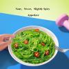 Instant Seaweed Salad, Ready-to-Eat Seaweed Salad, Sour and Sweet Seaweed, Healthy and Nutritious Green Vegetables, Spicy Seaweed Snacks Perfect for VeganHalal (2 bags) view 2