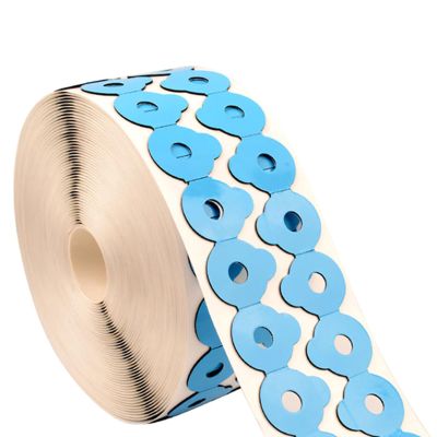 1000pcs Optical Lens Blocking Pads Anti Slip Glasses Double-Sided Adhesive Sticker Lens Edging Blocking Pads
