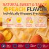 Peach8 BBL Booty Gummies for Womens Hip Butt & Curves MAX Formula PLUS 2x Billion Probiotics 4x Herbal Supplements Saw Palmetto, Black Maca, 8x Vitamins for Bbl Support | Sugar-Free Vegan 60ct view 4