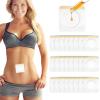36Pcs Castor Oil Patches, Organic Cotton Castor Oil Patches for Belly Button, Massage Oils -White view 1