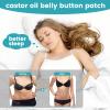 36Pcs Castor Oil Patches, Organic Cotton Castor Oil Patches for Belly Button, Massage Oils -White view 3