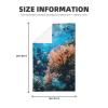 Juandeng Coral Reef Print Waffle Kitchen Towels-Super Absorbent Quick-Drying Dish Cloths for Kitchen Cleaning Towel view 2