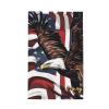 Juandeng Eagle with USA Flag Print Waffle Kitchen Towels-Super Absorbent Quick-Drying Dish Cloths for Kitchen Cleaning Towel view 1