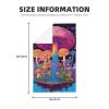Juandeng Mushroom Print Waffle Kitchen Towels-Super Absorbent Quick-Drying Dish Cloths for Kitchen Cleaning Towel view 2