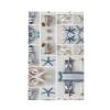 Juandeng Bottle Seashell Sea Star Lighthouse Print Waffle Kitchen Towels-Super Absorbent Quick-Drying Dish Cloths for Kitchen Cleaning Towel view 1