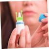Ipetboom 2pcs Eye Drop Bottle Holder Bracket Practical Support for Accurate Eye Drop Application Durable and Portable Storage for Seniors and Caregivers view 2