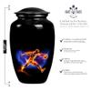 Basketball urn, Urn for Adult Female Ashes, Burial Urns for Adult Human Ashes, Large Urns for Human Ashes, Urns for Human Ashes Adult Female, Urns for Human Ashes Adult Man(Size - 10inch) view 2