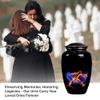Basketball urn, Urn for Adult Female Ashes, Burial Urns for Adult Human Ashes, Large Urns for Human Ashes, Urns for Human Ashes Adult Female, Urns for Human Ashes Adult Man(Size - 10inch) view 3