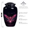 Owl Urn, Urns for Human Ashes Large Adult, Urn for Ashes Adult Male, Mini Urns for Human Ashes, Burial Urns for Adult Human Ashes, Urn for Ashes for Women(Size - 10inch 1Pcs, 3inch 2Pcs) view 2