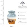 Horse urn, Cremation Urn for Human Ashes, Mini Urns for Human Ashes, Urns for Human Ashes Adult Man, Cremation Urns for Human Ashes, Keepsake Urns for Ashes Small (Size - 3inch, 2 Pcs) view 2