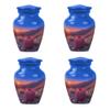 Cactus Urn, Cremation Urns for Human Ashes, Urns for Adult Ashes, Urns for Human Ashes Adult Man, Small Urns Adult Male, Mini Urns Human Ashes (Size - 3inch, 4 Pcs) view 1