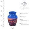 Cactus Urn, Cremation Urns for Human Ashes, Urns for Adult Ashes, Urns for Human Ashes Adult Man, Small Urns Adult Male, Mini Urns Human Ashes (Size - 3inch, 4 Pcs) view 2