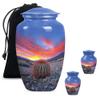 Cactus Urn, Cremation Urns for Human Ashes, Large Human Urn, Mini Urns for Human Ashes Keepsake, Mini Urn for Ashes, Cremation Urns for Human Ashes(Size - 10inch 1Pcs, 3inch 2Pcs) view 1