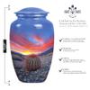 Cactus Urn, Cremation Urns for Human Ashes, Large Human Urn, Mini Urns for Human Ashes Keepsake, Mini Urn for Ashes, Cremation Urns for Human Ashes(Size - 10inch 1Pcs, 3inch 2Pcs) view 2
