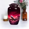 Plane Urn, Cremation Keepsakes Urns, Unique Urns for Human Ashes, Decorative Urns, Keepsake Urns Human Ashes, Urns for Human Ashes Adult Man (Size - 10inch 1Pcs, 3inch 1Pcs) view 4