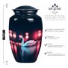 Swan Urn, Funeral Cremation Urn for Adult Men, Mini Urns for Ashes, Urn for Ashes Adult Male, Burial Urns for Adult Human Ashes, Urns for Human Ashes Adult Female(Size - 10inch 1Pcs, 3inch 4Pcs) view 2