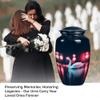 Swan Urn, Funeral Cremation Urn for Adult Men, Mini Urns for Ashes, Urn for Ashes Adult Male, Burial Urns for Adult Human Ashes, Urns for Human Ashes Adult Female(Size - 10inch 1Pcs, 3inch 4Pcs) view 3