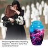 Flower Urn, Urn for Ashes Adult Male, Cremation Urns for Human Ashes, Large Urns for Human Ashes Adult, Urns for Human Ashes Adult Female, Cremation Urns for Women(Size - 10inch) view 3
