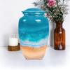 Beach Urn, Large Urns for Human Ashes, Cremation Urns for Human Ashes, Urn for Ashes Adult Male, Urn for Ashes Adult Male, Urns for Adult Human Ashes (Size - 10inch) view 4