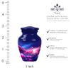 Flamingo urn, Small Urns for Human Ashes Keepsake, Urn for Ashes for Women, Urns for Human Ashes Adult Male Dad, Burial Urns for Human Ashes Adult Male, Mini Urns for Ashes(Size - 3inch, 4 Pcs) view 2