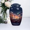 Enchanted Meadow Urn, Funeral Cremation Urn for Adult Men, Mini Urns for Ashes, Urn for Ashes Adult Male, Urns for Human Ashes Adult Female, Burial Urns for Adult Human Ashes(10inch 1Pcs, 3inch 4Pcs) view 4