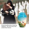 Butterfly Urn, Large Urns for Human Ashes Adult, Cremation Urns Large Adult, Burial Urns for Adult Human Ashes, Urn for Ashes Adult Male, Cremation Urns for Men(Size - 10inch) view 3