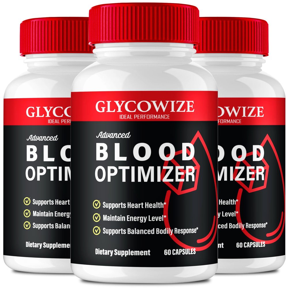 Glycowize Blood Optimizer Capsules, Official Glycowise Supplement Pills, Premium Formula for Healthy Circulation & Stable Levels, All Natural Glyco Support, Glyco Wize Pastillas Reviews (3 Pack)
