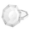 14oz Silver Plastic Bowl Octagon Design - Elegant Disposable Serving Bowl for Weddings, Parties, and Special Events - Durable, Stylish, Reusable Tableware - Perfect for Catering and Buffets (60) view 1