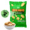 Nutriwell Air-Puffed Rice Cakes with Herb & Lime, Family Size Crispy Popped Rice Snack, Gluten Free, Avocado Oil, Light & Crispy, 130 Cal (14 Servings) view 1