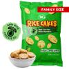 Nutriwell Air-Puffed Rice Cakes with Herb & Lime, Family Size Crispy Popped Rice Snack, Gluten Free, Avocado Oil, Light & Crispy, 130 Cal (14 Servings) view 4
