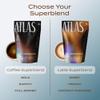 Atlas+ Mushroom Coffee Superblend Premium Coffee with Collagen, Probiotics, D3 & B12, Lions Mane, Reishi, Cordyceps for Energy, Focus, Immunity & Gut Health 56 Servings (2 Bags) view 4