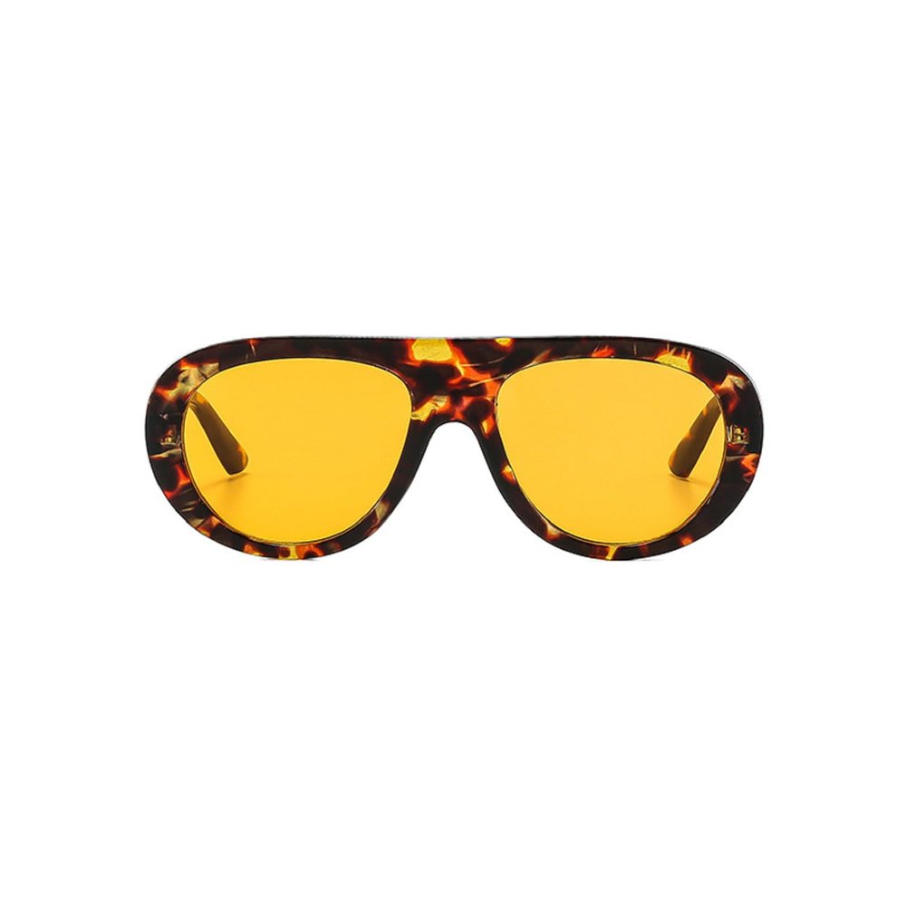 Full lens Polarization Night Vision Reader Anti-Glare Magnification Night Driving Reading Glasses for Women Men T1313 (AMBER&YELLOW, 1, x)