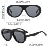 Full lens Polarization Night Vision Reader Anti-Glare Magnification Night Driving Reading Glasses for Women Men T1313 (AMBER&YELLOW, 1, x) view 2