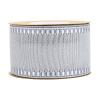 TYLPFH (10m/lot) Yarn-Dyed Metallic Wire Edge Ribbons for Party Home Decorations DIY Bow Supplies Bouquet Wrapping Ribbons Crafts(Silver) view 1
