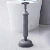 Toilet Unblocker,2025 New Pipe Cleaner Compressed Air,Pipe Cleaning Pump,High Pressure Plumbing Unclogger,Effective Toilet Unclogger Easy Grip Handle Universal Fit for All Standard Toilets (B) view 2