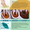 ANDECH Ionic Foot Detox Machine, Portable Home Foot Spa Kit with Himalayan Salt, Towel & Foldable Bucket... view 4