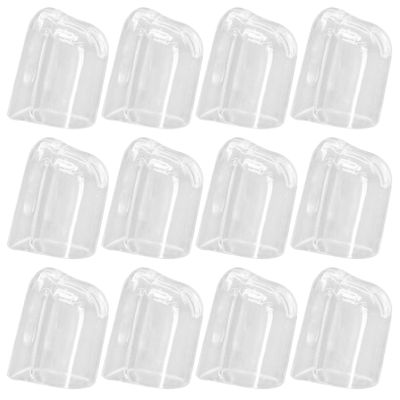 12Pcs Tooth Brush Cover Cap, Reusable Clear Plastic Electric Toothbrush Cover, Electric Toothbrush Cover Toothbrush Head Cover for Healthy Brushing and Storage in Home and Travel