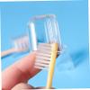 12Pcs Tooth Brush Cover Cap, Reusable Clear Plastic Electric Toothbrush Cover, Electric Toothbrush Cover Toothbrush Head Cover for Healthy Brushing and Storage in Home and Travel view 2