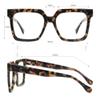 Firmoo Oversized Blue Light Blocking Glasses for Woman/Men, Black Square Frame Computer Gaming & Phone Eyewear Anti Eyestrain, Cathy001 view 4