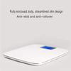 Digital Body Weight Bathroom Scale with Round Corner Design, Large Blue LCD Backlight Display, High Precision Measurements, 330 Pounds view 4