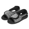 PENINSULA LOVE Open Toe Diabetic Shoes Extra Wide Width Edema Sandals Non-Slip Walking Shoes Adjustable Indoor Outdoor Slippers for Arthritis Swollen Feet Plantar Fasciitis view 2