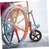 UTHCLO 4pcs Wheelchair Accessories Front Wheel Replacements Smooth Quiet Easy to Install for Wheelchair Supplies view 2