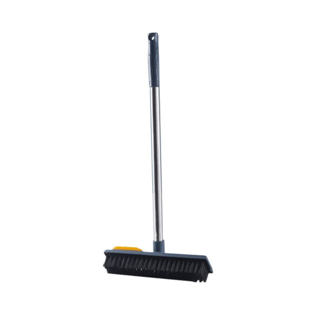 Telescopic Floor Scrub Brush with Scraper for Hard Tile Floors