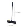 Telescopic Floor Scrub Brush with Scraper for Hard Tile Floors view 2