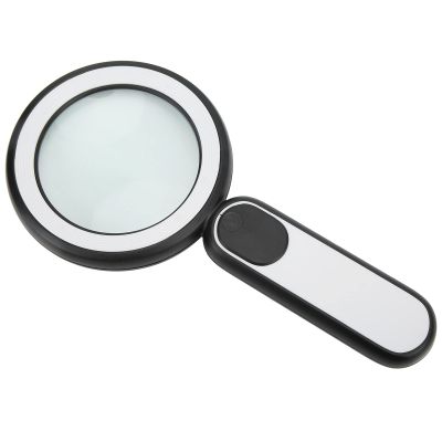 10X Magnifying Glass with LED Light & Color Temperatures for Easy Reading and Detailed Observation